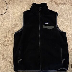 Patagonia Men's Black Fleece Vest